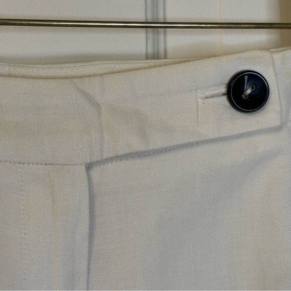 Petite White Cropped Pants - Picture 3 of 5